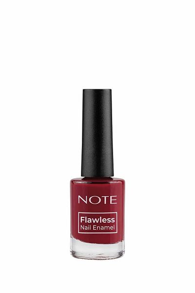 NOTE Nail Flawless Nail Polish 102 Red Wine - Red