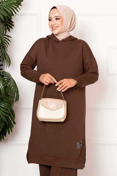 EBRUTESETTÜR Two Thread Tracksuit Set with Hooded Rigging Detail