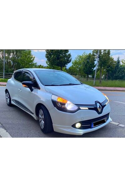 PRİMEAUTOGARAJ Renault Clio 4 Makyajsız Kasa Ön Tampon Eki Astarlı