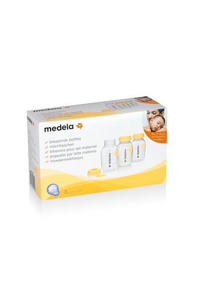 Medela زجاجة تخزين حليب الثدي 3 عبوات (150 مل)