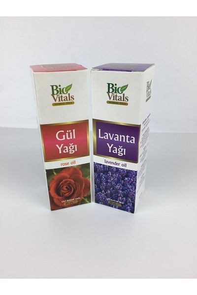Bio Vitals 20 Ml Rose-Lavender Oil - Set of 2