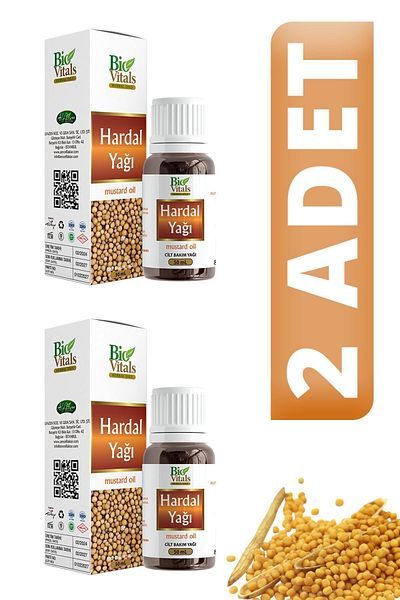 Bio Vitals 50 ml Mustard Oil - 2 PCS