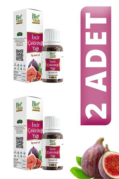 Bio Vitals 20 ml 2 PCS Fig Seed Oil
