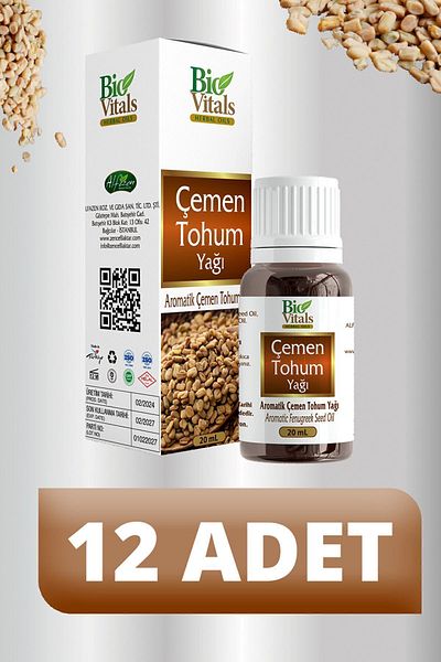 Bio Vitals 20 ml Fenugreek Seed Oil - 12 PCS-Box