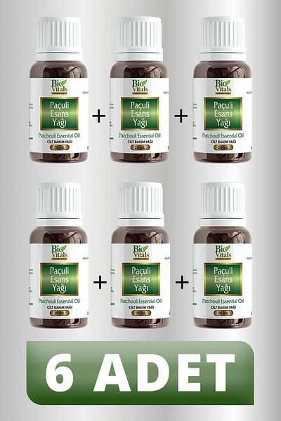 Bio Vitals 20 ml 6 PCS Patchouli Essence Oil