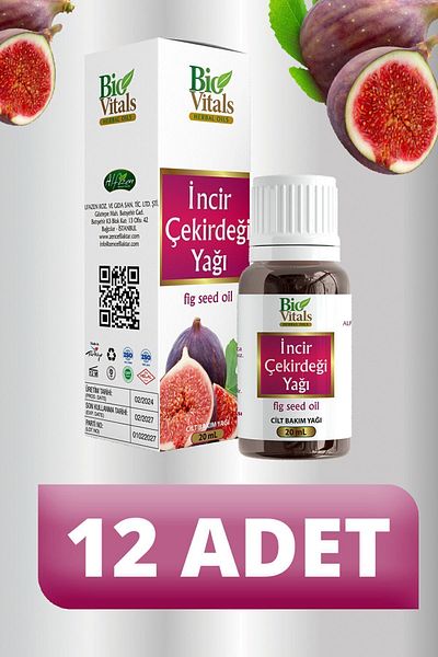 Bio Vitals 20 ml Fig Seed Oil - 12 PCS-Box