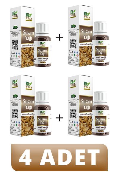 Bio Vitals 4 PCS Sesame Oil - 50 ml