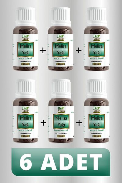 Bio Vitals 6 PCS Lemon Balm Oil - 20 ml