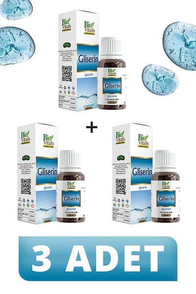 Bio Vitals 50 ml Glycerin Oil - 3 PCS