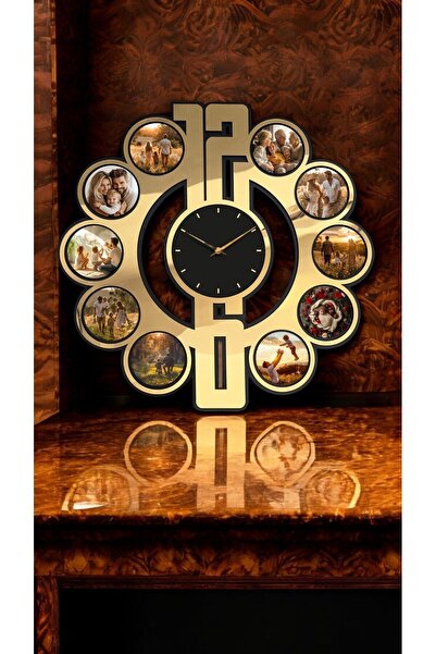 Panda Dizayn Store Kişiye Özel Resimli Pleksi Duvar Saati