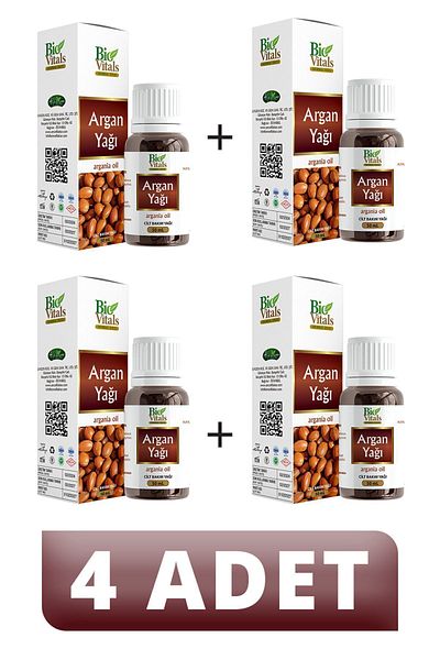 Bio Vitals Argan Oil 4 PCS - 50 ml