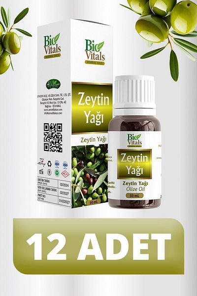 Bio Vitals Olive Oil 50ml - 12 Pieces Box