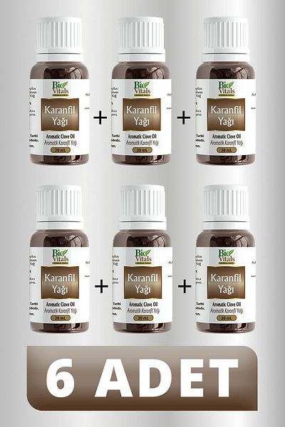 Bio Vitals 20 ml Clove Oil - 6 PIECES