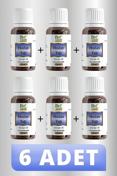 Bio Vitals 50 ml Borage Oil - 6 PCS