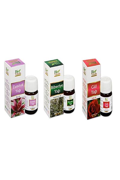 Bio Vitals Lily Rosemary - Rose-Aromatic Massage and Care Oil Set