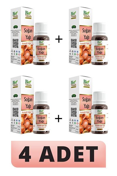 Bio Vitals 20 ml Onion Oil - 4 PCS