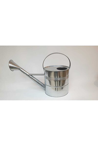 Genel Markalar Çiçek Sulama Kabı Sulak Retro Vintage Metal 10 Litre Galvaniz