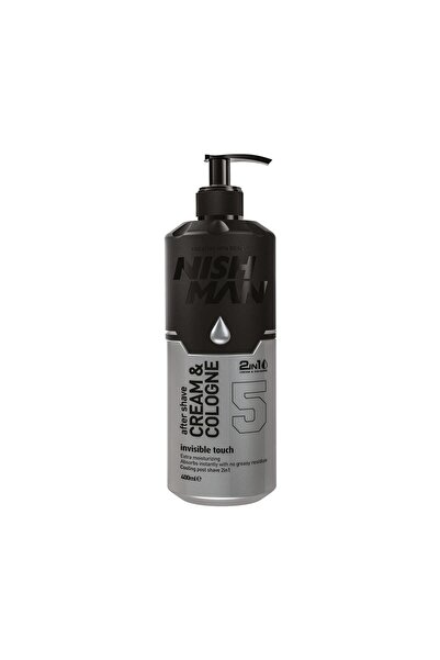 NISHMAN Tıraş Sonrası Cilt Bakım Krem & Kolonya 2si1 Arada Invictus Kokusu N5...
