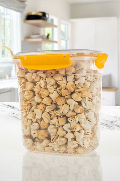 Rembox Set of 6 Leak-Proof Locking Vacuum Lid Storage Containers 2 lt Food Food Food Pulses Storage Container