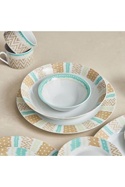 Home Box Pendleton 32-Piece Dinner Set