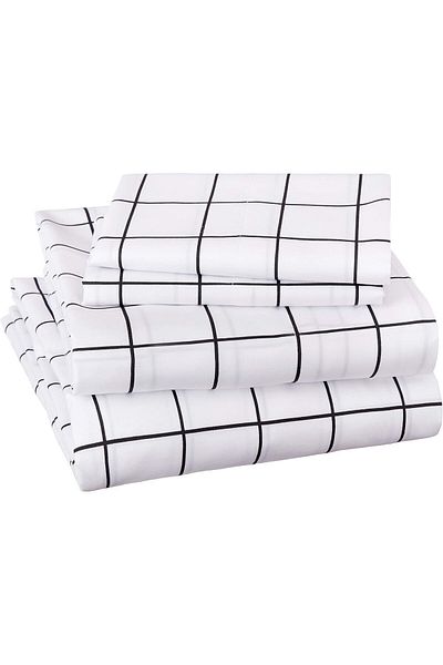 ALE HOME Single-Double and Oversize Sheet - 3 Different Sizes, 11 Different Colors and Patterns