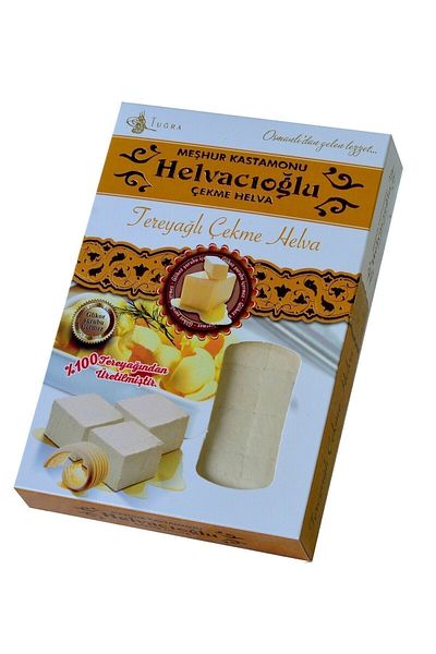 Helvacıoğlu 100% Buttered Castanese Halva - 280Gr Sweet Confectionery