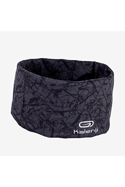 Decathlon باندانا الجري كالينجي - أسود/رمادي