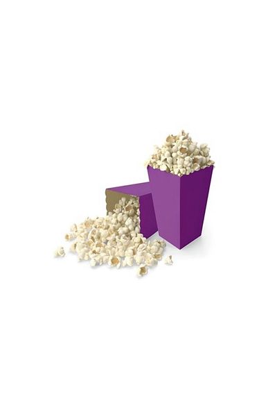 Öztürkpartievi Purple Popcorn Corn Box