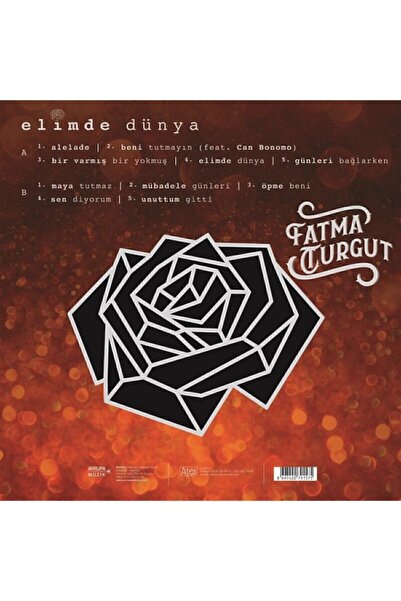 Genel Markalar Fatma Turgut Elimde Dünya (Plak)