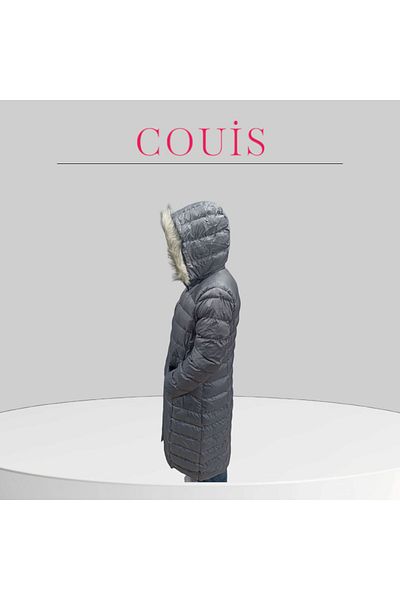 Butik Long Women's Puffer Jacket