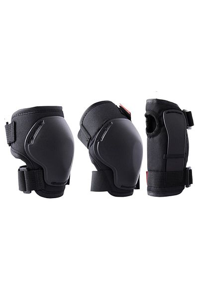 Decathlon Black Kids Roller Skate / Skateboard / Scooter Support Set - Black - 100