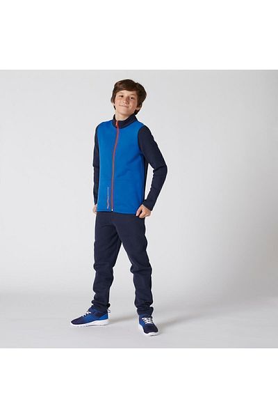 Decathlon Kids Navy Blue Tracksuit Set - Warmy Zip