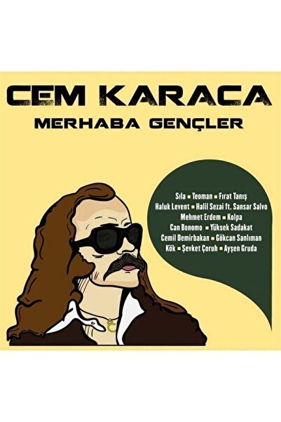 esenshop Cem Karaca - Merhaba Gençler 2018 ( 2 Plak)
