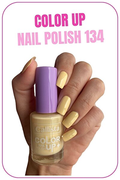 Callista Color Up Nail Polish Oje 134 Banana Smoothie - Nude