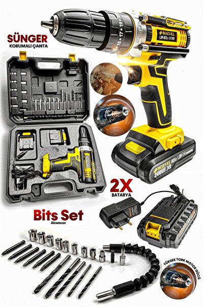 PROXTECH Metal Şanzuman Darbeli Güçlendirilmiş Pil Prime 99658PROX Çift Akülü...