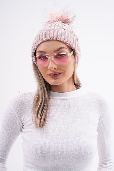 Ritagarcia Beanie Pompom Hair Braid