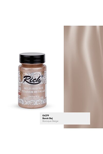 Rich multi surface titanium metalik 90cc BAROK BEJ 2506