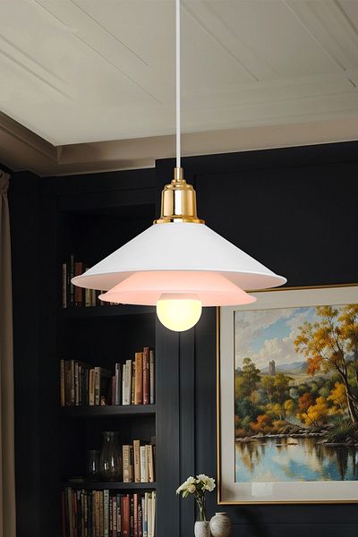 AG LightDesign White Lamp - Chandelier Living Room Kitchen Hallway Bedroom