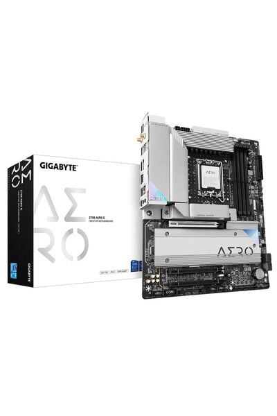 Gigabyte اللوحة الأم Z790-aero-g 4xddr5 HDMI/dp 5xm.2 Glan/wifi6/bt 1700p