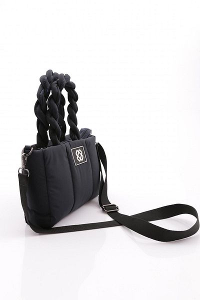 DGN Navy Blue Women's Hand and Shoulder Bag - 11282334435102
