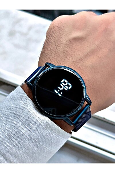 G Sport POLO ساعة يد رجالية - رقمية LED، مغناطيس ويكر وحبل