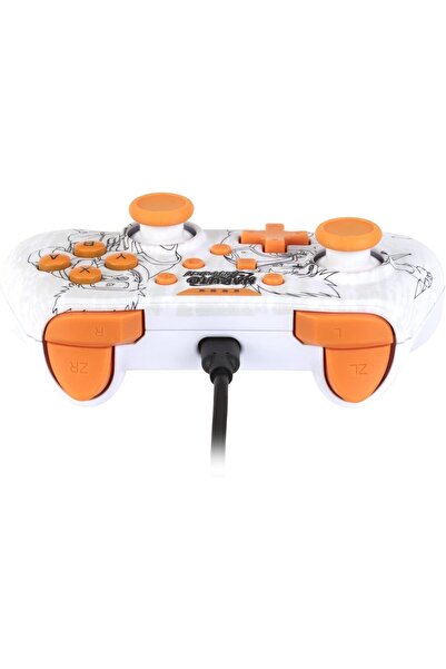 Konix وحدة تحكم ناروتو سويتش سلكية (أبيض)