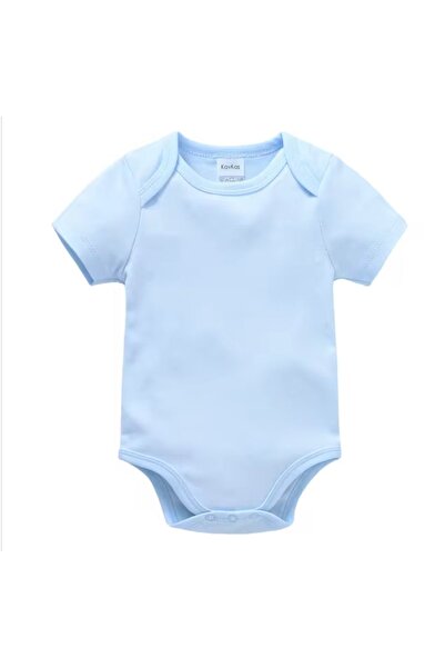 Bebek Yeni Doğan Zarf Yaka 3'lü Uzun Kollu Çıtçıtlı Body