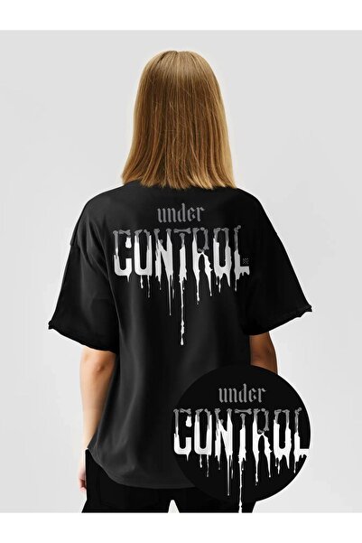 SELF CONTROL Pod kontrolom 100% Pamuk lu Written Drip Štampano Oversize kroj ...