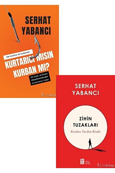 Destek Yayınları Kurtarıcı Mısın Kurban Mı? - Zihin Tuzakları - Serhat Yabancı 2 Kitap Set