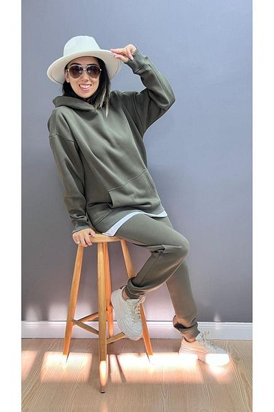 KLC MODA Ανδρικός ιδρώτας Unisex με κουκούλα
