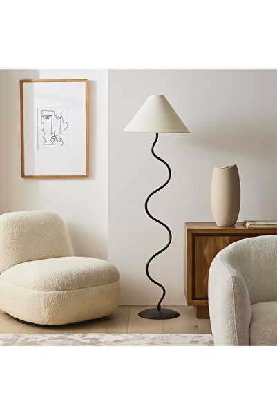 VİSENTE HOME Zikzak Lambader Zigzag Floor Lamp
