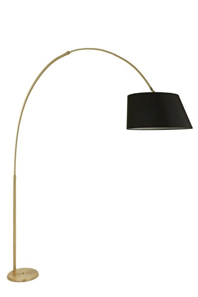 BEMSA HOME Deve Boynu Eskitme Lambader Kasket Hasır Siyah Abajurlu