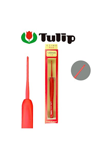 ŞENELYÜN Tulip Etimo Red Needle No: 1.80 mm (1/0), Made in Japan