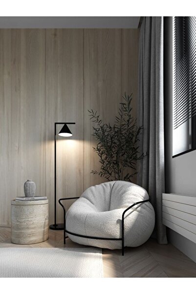 VİSENTE HOME Çağdaş Konik Başlığı Lambader